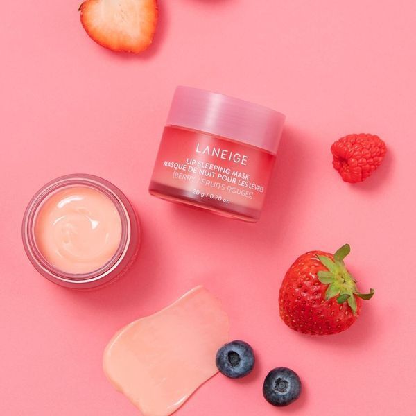 LANEIGE Sleeping Lip Mask - Інтенсивно відновлююча нічна маска для губ з ягідним смаком 615224 фото