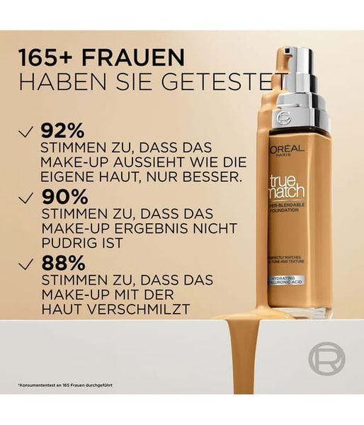 L'Or&eacute;al Paris True Match, Liquid Foundation 30 мл № 4.5 D/W 90011808-C-90011808-0018739 фото