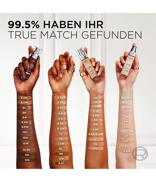 L'Or&eacute;al Paris True Match, Liquid Foundation 30 мл № 4.5 D/W 90011808-C-90011808-0018739 фото
