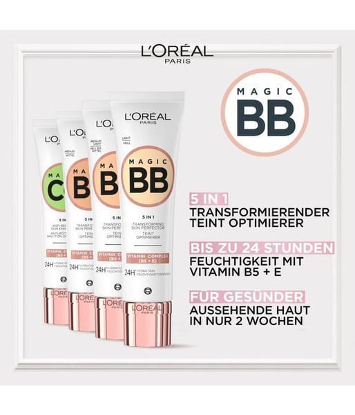 L'Or&eacute;al Paris BB C'est Magique Cream BB 30ml Mittel 80038725-C-80038725-30-4 фото